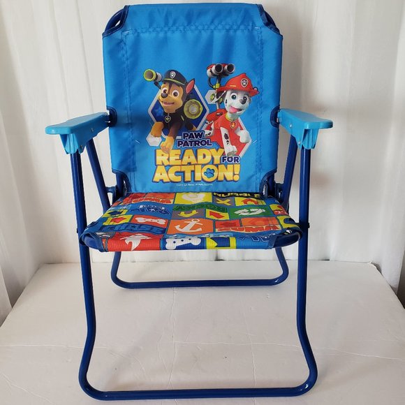 paw patrol patio chair